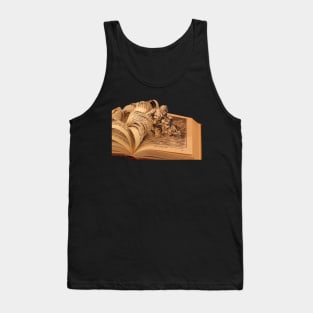 Pilgrim's Progress book art Tank Top